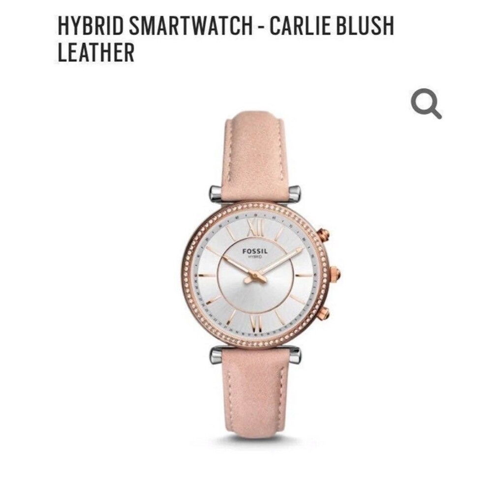 Fossil Hybrid Smartwatch Carlie Blush